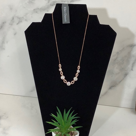 NWT- Eliot Danori- Rose Tone Necklace - Picture 1 of 3